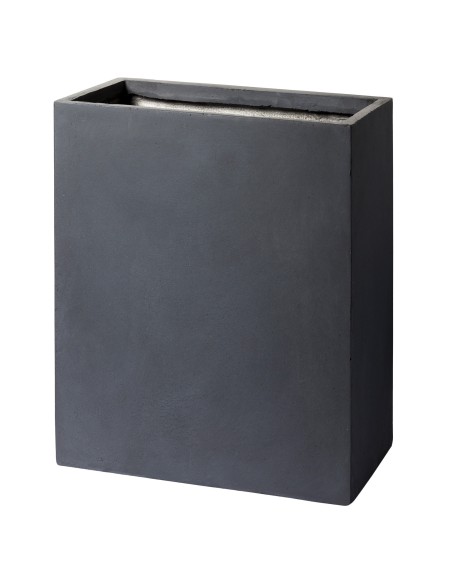 Maceta Muro Alto Gypse Plomo 60 cm - Estilo Moderno y Duradero para Interiores y Exteriores | Endanea Garden
