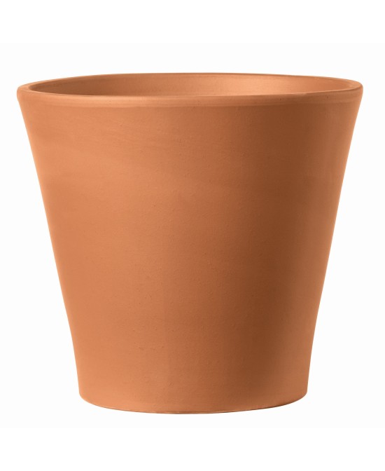 Maceta Vaso Cono Barro Rojo 21 cm | Elegancia y Durabilidad para Plantas

