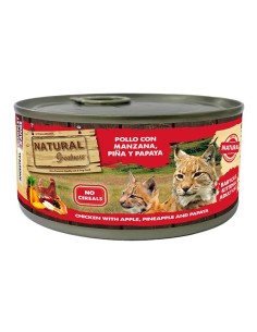 NGC POLLO CON MANZANA, PIÑA Y PAPAYA BABYCAT KITTEN&ADULT 185GR