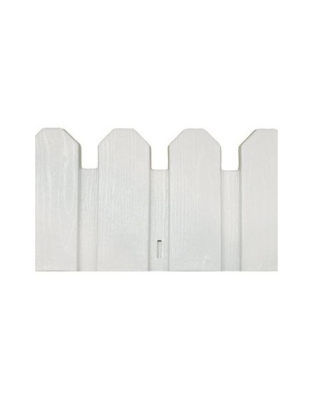 Bordura de Polietileno Sierra Border Marrón 20x80 cm  Fácil Instalación y Durabilidad