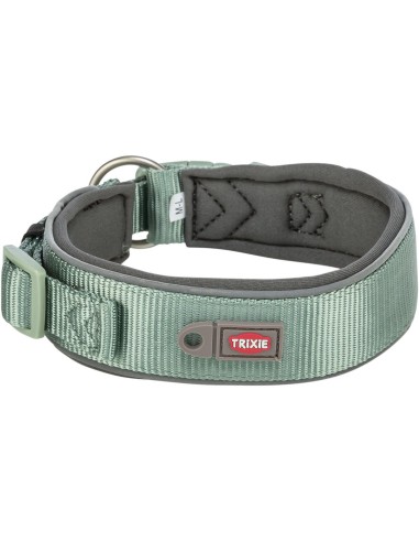 PREMIUM COLLAR EXTRA ANCHO S-M SALVIA/GR