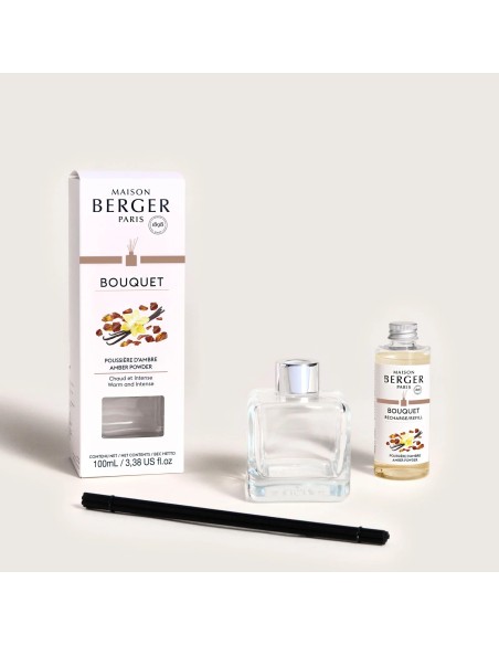 BOUQUET GLACON POUSSIERE AMBRE