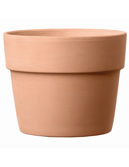 Maceta Vaso Perfecto Blanco 39 cm | Maceta de Terracota Elegante y Resistente