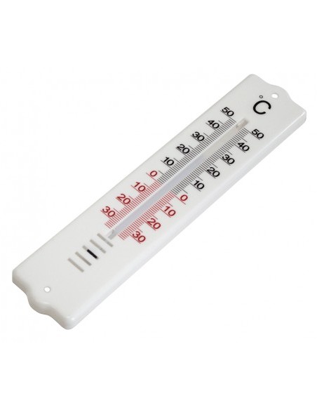 TERMOMETRO MURAL BLANCO