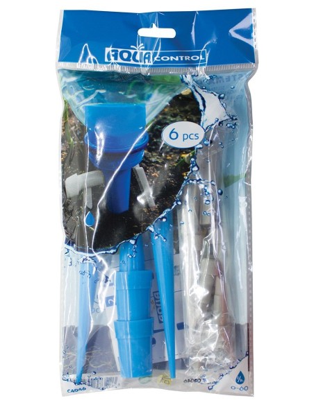 Conos de Riego Regulables para Botellas  Sistema de Riego para Macetas (6 unidades)