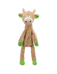 Vaca Felpa/Cuerda 50cm para Perros | Juguete Resistente y Suave

