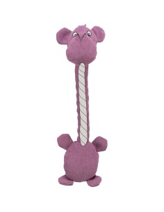 Hipopótamo de Tela 50cm para Perros | Juguete Suave y Resistente

 2