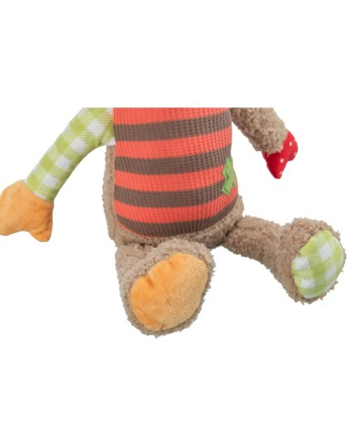 Mono Peluche 38cm para Perros Pequeños y Medianos | Juguete Suave y Seguro

