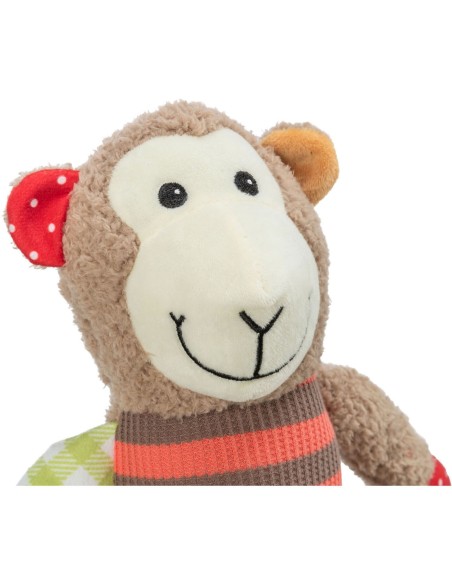 Mono Peluche 38cm para Perros Pequeños y Medianos | Juguete Suave y Seguro

