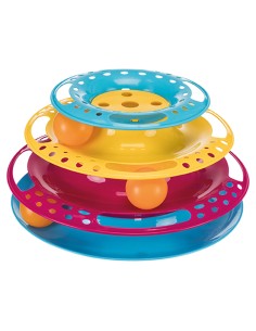 Torre de Juego para Gatos con Pelotas  25x13cm | Endanea Mascotas

