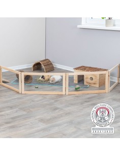 Recinto Interior para Cobayas 4 Elementos | Espacio Seguro y Modular

