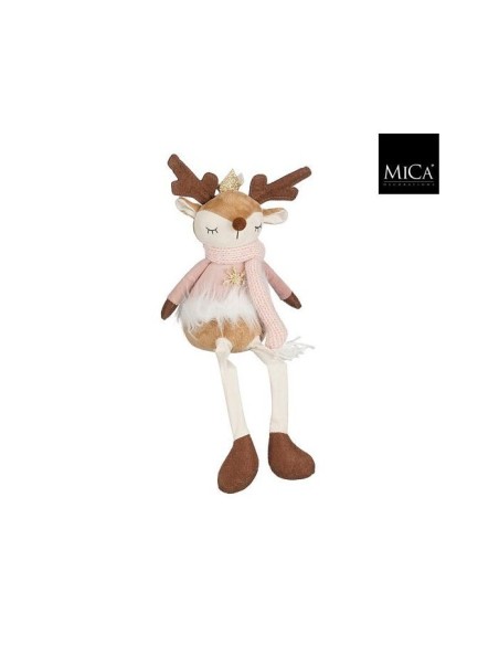 Ciervo Colgante Rosa 25-43cm - Decoración Moderna para Interior y Exterior