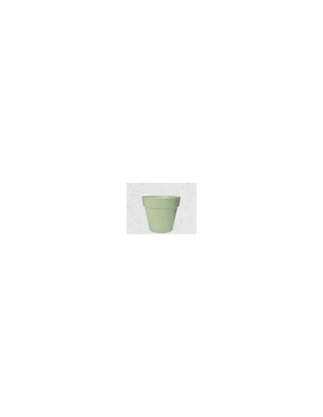 Maceta Paris 18 cm Verde - Elegante y Duradera para Plantas en Interiores y Exteriores