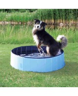 PISCINA PARA PERRO 70X12CM AZUL CLARO