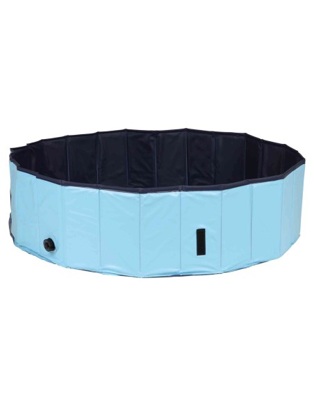 PISCINA PARA PERRO 120X30CM AZUL OSCURO