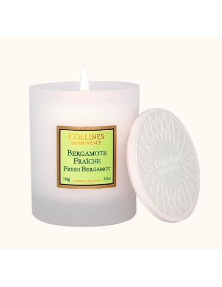 VELA PERFUMADA 180G BERGAMOTA FRESCA