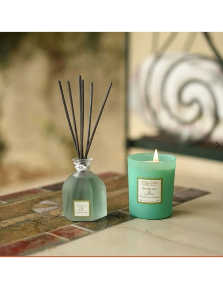 VELA PERFUMADA THE BLANC & JAZMIN 180GR