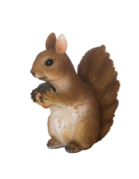 Ardilla Decorativa Talla S Diseño Realista para Hogar y Jardín