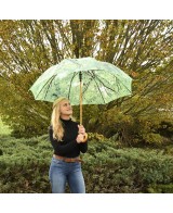 Paraguas Hojas Verde | Protección y Estilo Natural para Días de Lluvia