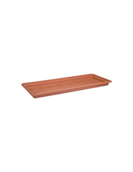 PLATO G.B. RECTANGULAR XXL 60CM TERRA