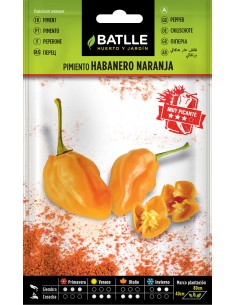 SEMILLA PIMIENTO HABANERO NARANJA