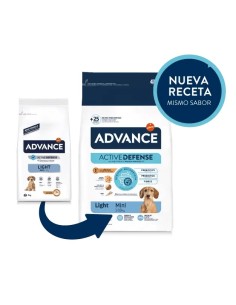 Advance Adult Mini Light | Pienso para perros pequeños con sobrepeso