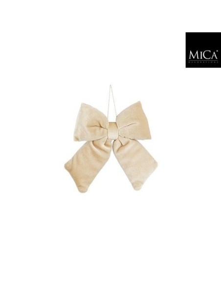 Lazo Crema L3xW15xH17cm - Decoración Elegante para Jardín e Interior