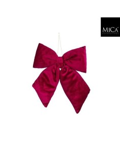 Lazo Rojo Oscuro L5xW20xH23cm - Decoración Elegante para Jardín e Interior