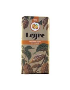 CHOCOLATE LEYRE NEGRO NARANJA 125G