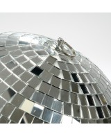 Bola Espejo Plata 50 cm | Adorno Decorativo Moderno y Resistente