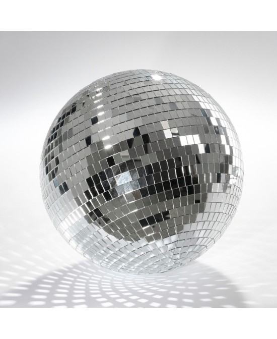 Bola Espejo Plata 50 cm | Adorno Decorativo Moderno y Resistente