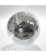 Bola Espejo Plata 50 cm | Adorno Decorativo Moderno y Resistente