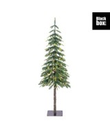 Pino Lodge 90L Verde y Blanco Cálido - Árbol Artificial Navideño 90 cm