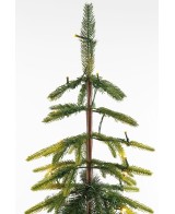 Pino Lodge 90L Verde y Blanco Cálido - Árbol Artificial Navideño 90 cm