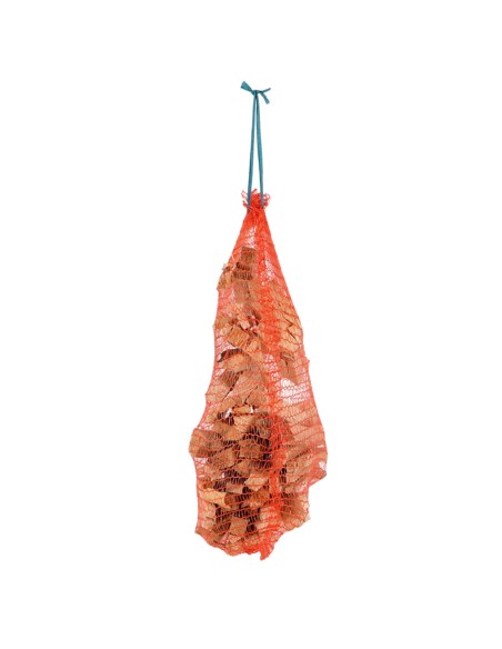 Astillas de Madera en Red Comprar para Chimeneas Barbacoas y Fogatas en Endanea Garden