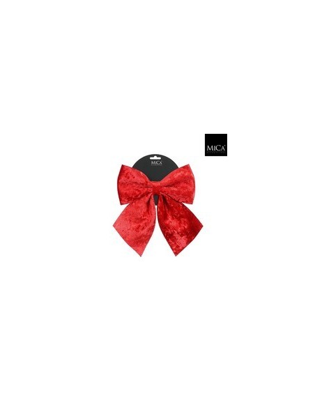 Lazo Rojo Mediano 20x24 cm | Decoración Navidad, Bodas y Eventos