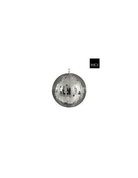 Bola Espejo Plata D25cm  Decoración Retro y Moderna para Fiestas | Endanea Garden