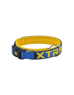Collar X-TRM Neon Flash Cobalto 38mmx50-70cm | Seguridad y Estilo para Perros Medianos y Grandes