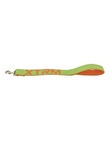 Manopla X-TRM Neon Flash Verde 38mm x 50cm para Perros Grandes y Enérgicos