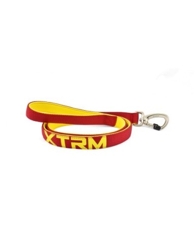 Correa X-TRM Neon Flash Rojo 25mm x 120cm  Seguridad y Estilo para Perros Medianos y Grandes