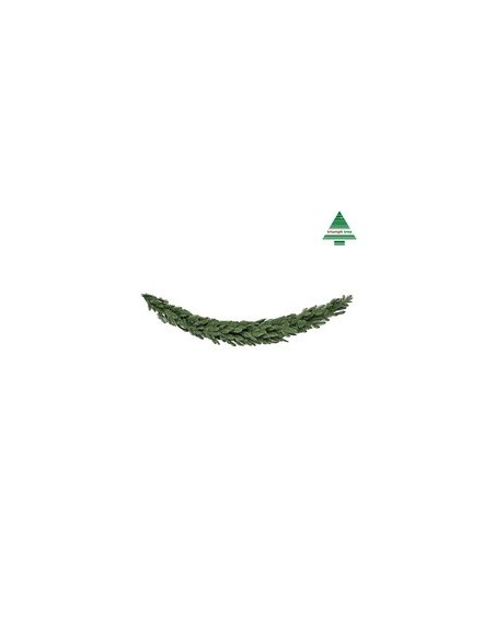 Swag de Arlington Verde 180x36 cm Decoración Navideña Natural y Elegante
