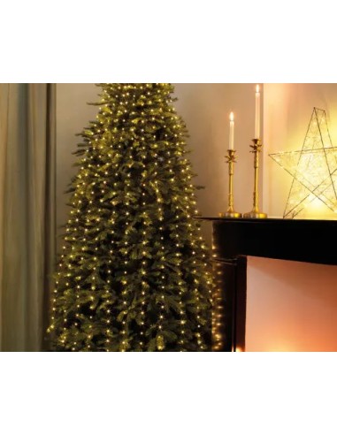 Guirnalda Microluces LED Efecto Centelleante  Iluminación Decorativa Interior y Exterior