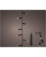 Guirnalda LED Recargable Exterior con 8 Funciones | Endanea Garden