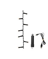 Guirnalda LED Recargable Exterior con 8 Funciones | Endanea Garden