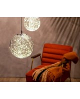 Microbola LED Plástico Colgante Blanco Cálido | Iluminación Decorativa Exterior e Interior