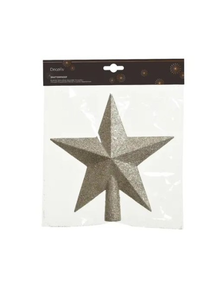 Estrella para la Copa del Pino Perla | Adorno de Navidad Elegante

