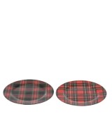 Plato Redondo Brillante 33 cm | Base Decorativa Elegante para Mesa