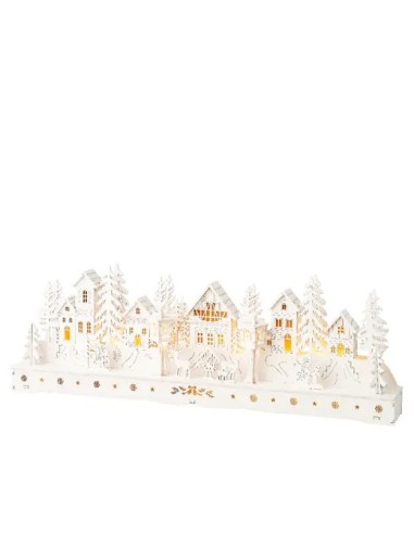 Escenario LED Blanco Cálido 6x45x15 cm Decoración Moderna y Acogedora