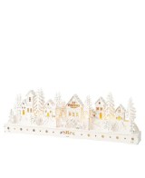 Escenario LED Blanco Cálido 6x45x15 cm Decoración Moderna y Acogedora