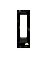 Vela LED Crema 2.2x14.5 cm Iluminación Realista Segura y Decorativa
